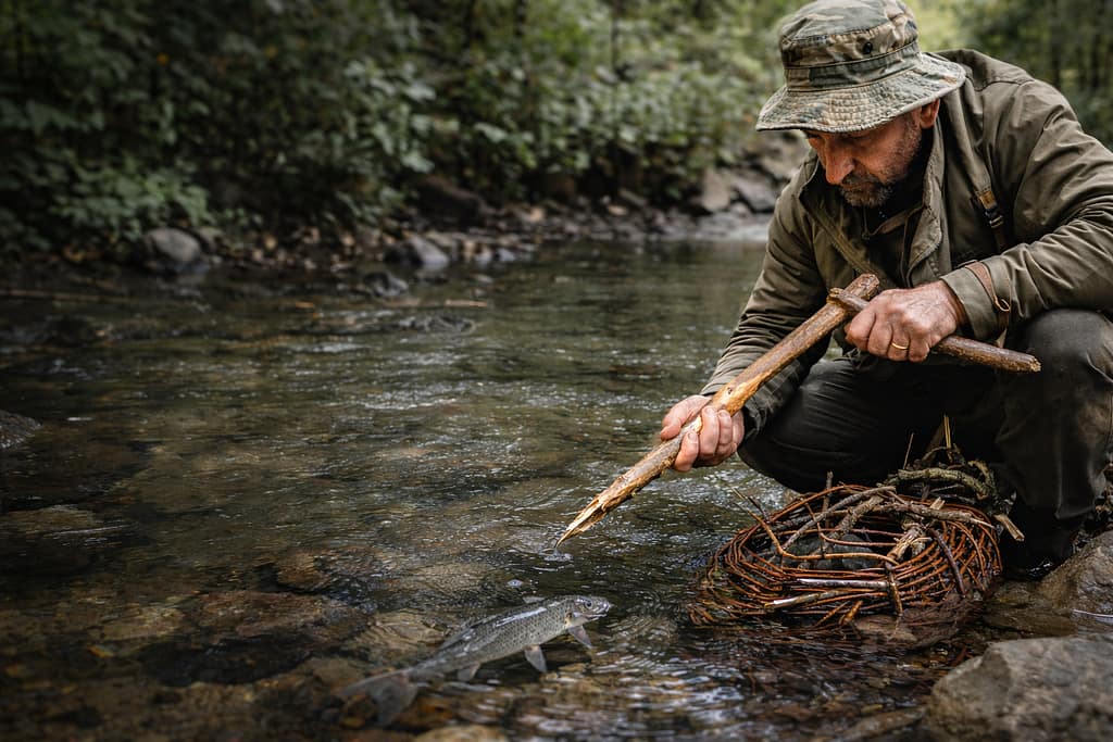 Techniques de pêche de survie sans canne ni hameçon Techniques de pêche de survie sans canne ni hameçon