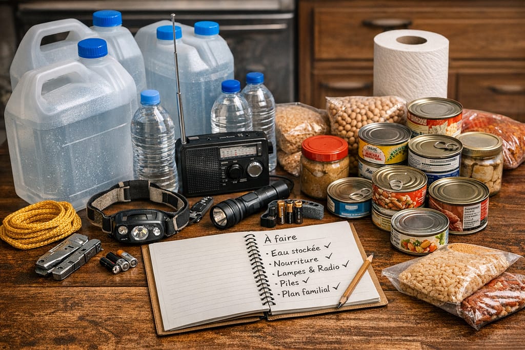 Survivre 30 jours en cas de crise majeure : le plan complet eau, nourriture, énergie et protection familiale Survivre 30 jours en cas de crise majeure : le plan complet eau, nourriture, énergie et protection familiale