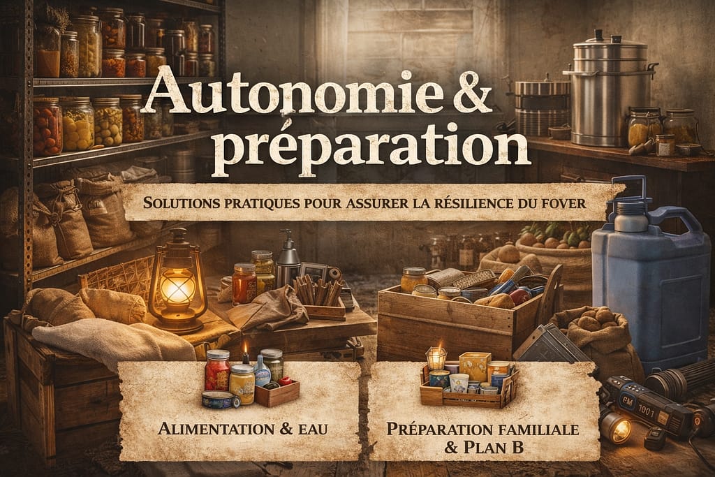 Autonomie & préparation Autonomie & préparation