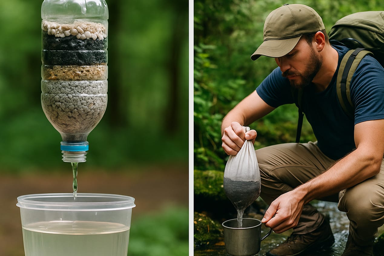 Comment construire un filtre à eau artisanal avec des éléments naturels Comment construire un filtre à eau artisanal avec des éléments naturels