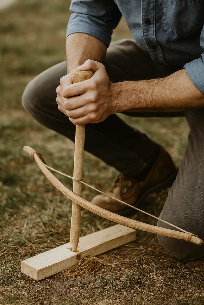 Comment allumer un feu sans briquet ni allumettes Allumer un feu sans briquet : archet, firesteel, loupe et pile en pleine nature
